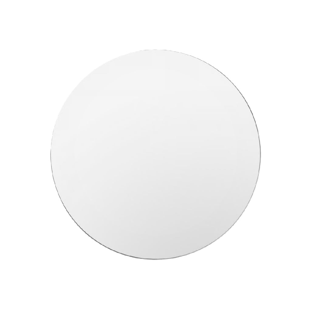 Round Frameless Wall Mirror